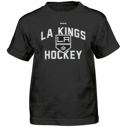 NHL Los Angeles Kings Open Net Short Sleeve Tee, Medium/(5-6), Black Cover