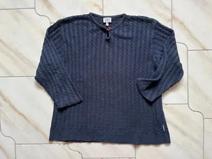 ARMANI SWEATER CHILDREN CHILD JUNIOR BLUE BLUE - Picture 1 of 5