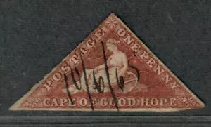 Cape Of Good Hope Sc#12 Used/F-VF, Cv. $325 - Picture 1 of 2