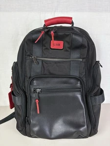 Tumi Alpha Bravo Sheppard Deluxe Backpack Laptop Bag Nylon Leather 232389D - Picture 1 of 11