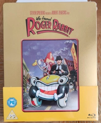 Who Framed Roger Rabbit Blu-Ray Steelbook (Gold Edition) - New & Sealed  - Image 1 of 2