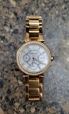 Michael Kors Parker Multi-Function Rose Gold-Tone Wrist Watch for Women - MK5616 - image 1 of 4