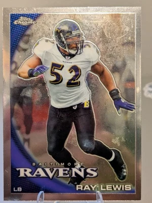 2010 Topps Chrome - Ray Lewis #C116 - Image 1 of 2