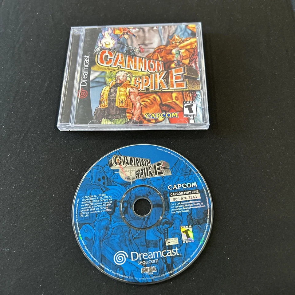 Cannon Spike(仅光盘)-世嘉Dreamcast,带替换手册/背面艺术 — 第 1/4 张图片