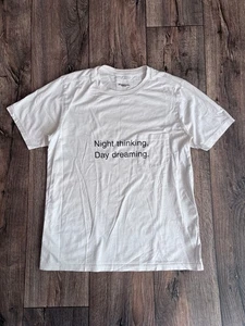 Camiseta para hombre Takahiro Miyashita The Soloist Japón 2016 "Youth" blanca 48 - Imagen 1 de 13