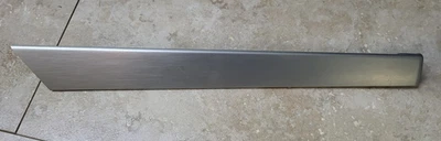 AUDI A3 2006 2013 puerta trasera izquierda lado del conductor moldura inserción aluminio Foto 1 de 3