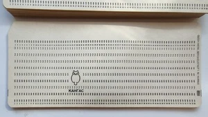 20 pcs VINTAGE MAINFRAME COMPUTER PUNCH CARDS Kangas for GIZEH computers - Picture 1 of 6