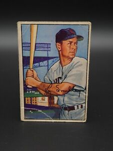 ROY SMALLEY 1952 Bowman Baseball Vintage Card #64 CUBS - Low Grade (Poor)