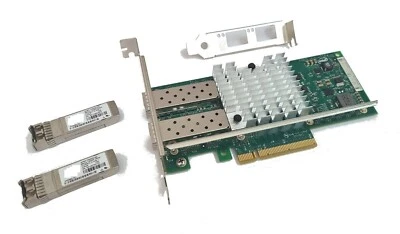 Intel X520-DA2 10 Gigabit 10GBe SFP+ Dual Port Server Adapter Gebraucht Yottamar - Bild 1 von 3