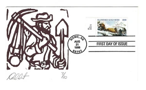 3235 Klondike Gold Rush, Nome, David Curtis FDC - Picture 1 of 1