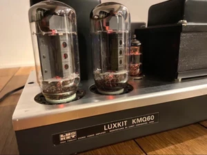 LUXMAN KMQ60 Vacuum Tube Stereo Power Amplifier Working - Picture 1 of 10