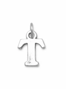 Dije de letra del alfabeto griego Tau plata esterlina - hecho en EE. UU. - Imagen 1 de 1