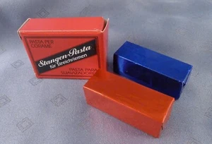 STANGEN PASTE ROT SCHWARZ Streich Abziehriemen Rasiermesser HEROLD SOLINGEN - Picture 1 of 1