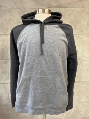 Sudadera con capucha gris manga larga Tek Gear para hombre talla L Foto 1 de 4