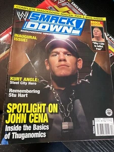 WWF WWE SMACKDOWN Magazine Holiday 2003 John Cena - Picture 1 of 2
