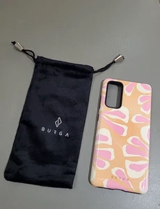 BURGA SGS30 FE Samsung Galaxy S20 FE 5G Heavy Duty Phone Case/Cover Orange/Pink - Picture 1 of 10