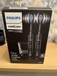 Philips Sonicare 9000 Diamondclean Dual Toothbrush Black New Sealed HX9914/54