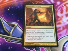 MTG THEROS * Destructive Revelry - Condition: Excellent