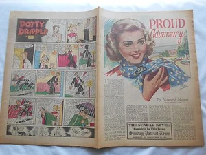 -PROUD ADVERSARY-THE SUNDAY NOVEL-PATRIOT-NEWS-HBG,PA-APRIL 27,1952 - Picture 1 of 1