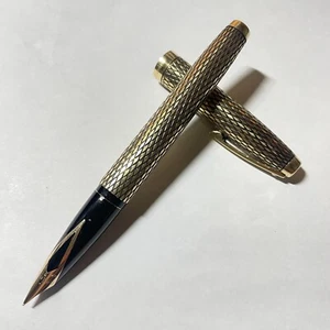 Sheaffer Imperial Diamond Cut 14k Gold Füllfederhalter M Feder - Bild 1 von 10