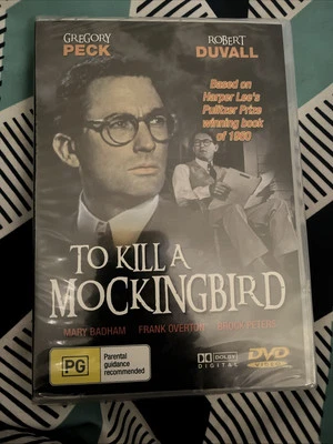 To Kill A Mockingbird DVD 1962 Drama Classic, Gregory Peck, Region All - Image 1 of 2