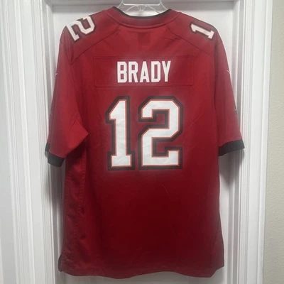 Camiseta Tom Brady Tampa Bay Buccaneers Nike NFL On Field Roja XL Foto 1 de 4