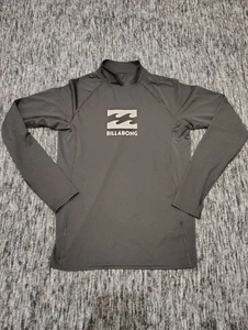 Billabong UVSurf Performance Black Long Sleeve Fit Youth Surf Shirt Size L/14 - Picture 1 of 7