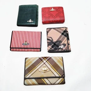 Vivienne Westwood Wallet 5 set Red Leather 1023000 - Imagen 1 de 11