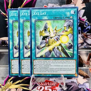 3x Yugioh Playset Xyz Lay DUAD-EN088 Common 1st Ed Near Mint - Picture 1 of 1