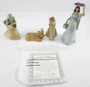 Belén Hawthorne Village Thomas Kincade Colección Pastores Buey Dama Certificado de Autenticidad - Imagen 1 de 24
