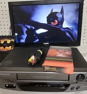 Orion VR0211B VCR VHS HQ Digital Auto Tracking Tested Sealed Blank Tape AV Cable - Image 1 of 4