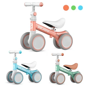 Baby Balance Bike 10-36 Months Toddler Bicycle Adjustable Baby Bike Riding Toy  - Picture 1 of 39