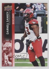 2022 Upper Deck CFL Exclusives /100 Darnell Sankey #70