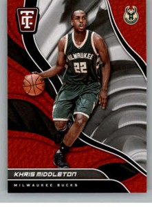 2017-18 Panini Totally Certified #53 Khris Middleton NM-MT Bucks J2M