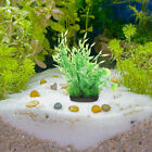  2 Pcs Fish Tank Aquatic Plant Ornaments Plastic Fake Plants for Betta Decor