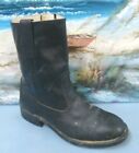 Work N Sport Womens Black Leather Boot Size 8 D   98881