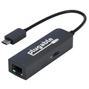 Adattatore Ethernet da USB C a 2,5 Gbps collegabile con ricarica USB C 100W - Foto 1 di 7