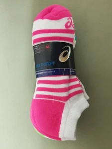 New Asics Accelerate Womens Multi-Sport 6 Pr. No Show Socks. - Picture 1 of 6
