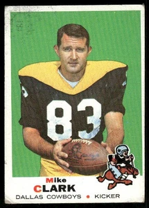 1969 Topps Mike Clark #188 Dallas Cowboys - Picture 1 of 2