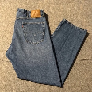 Levis Premium 501 93 Jeans Mens 38x32(37x31) Blue Denim Pants Button Fly - Picture 1 of 7