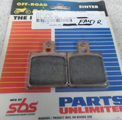 Pastillas de freno Parts Unlimited 1721-0321 Foto 1 de 4