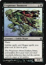 FROGTOSSER BANNERET Morningtide MTG Magic the Gathering Cards DJMagic