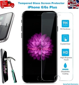 Shatter Proof Bubble Free Tempered Glass Screen Protector for iPhone 6 PLUS - Picture 1 of 12