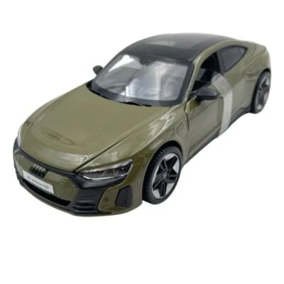 Modellino Auto Maisto 1/24 Audi RS E-Tron GT 2022 green - Immagine 1 di 4