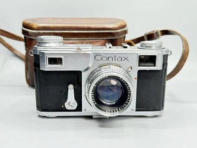 Zeiss Ikon Contax II mit Sonnar 2/5cm & Case #1985900-37 - Bild 1 von 4