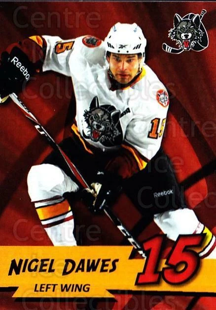2010-11 Chicago Wolves #11 Nigel Dawes - Image 1 of 1