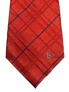 St. Louis Cardinals Oxford Woven Tie - Red - Picture 1 of 5