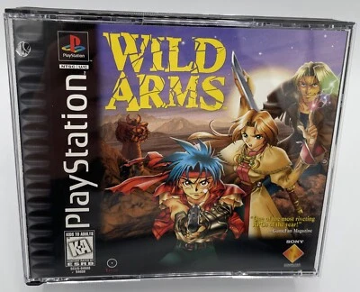 Wild Arms PlayStation 1 PS1 Completo Probado en Caja Original Foto 1 de 4