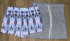 Lot of 2 Shorts & Skirts - Blue & Gray - Children's Place & Max & Dora - XL 14 - Picture 1 of 10