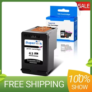 1PK 63XL Ink Cartridge for HP 63XL Officejet 3830 4650 5258 5255 5252 5260 5212 - Picture 1 of 24